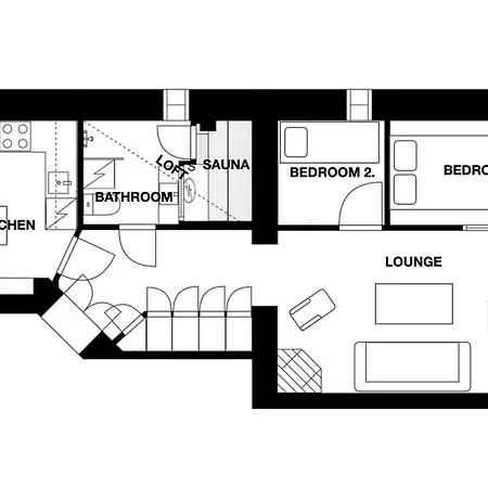 Design District Gem, Private Sauna Apartamento Helsinki